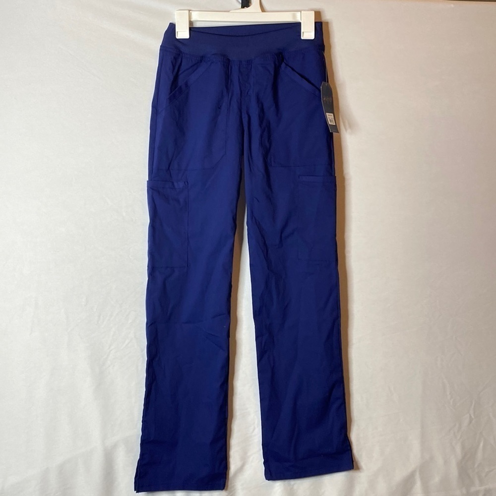 Cherokee navy scrub pants size XXS NWT modern classic